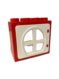 Lego® Duplo® okno červenobílé